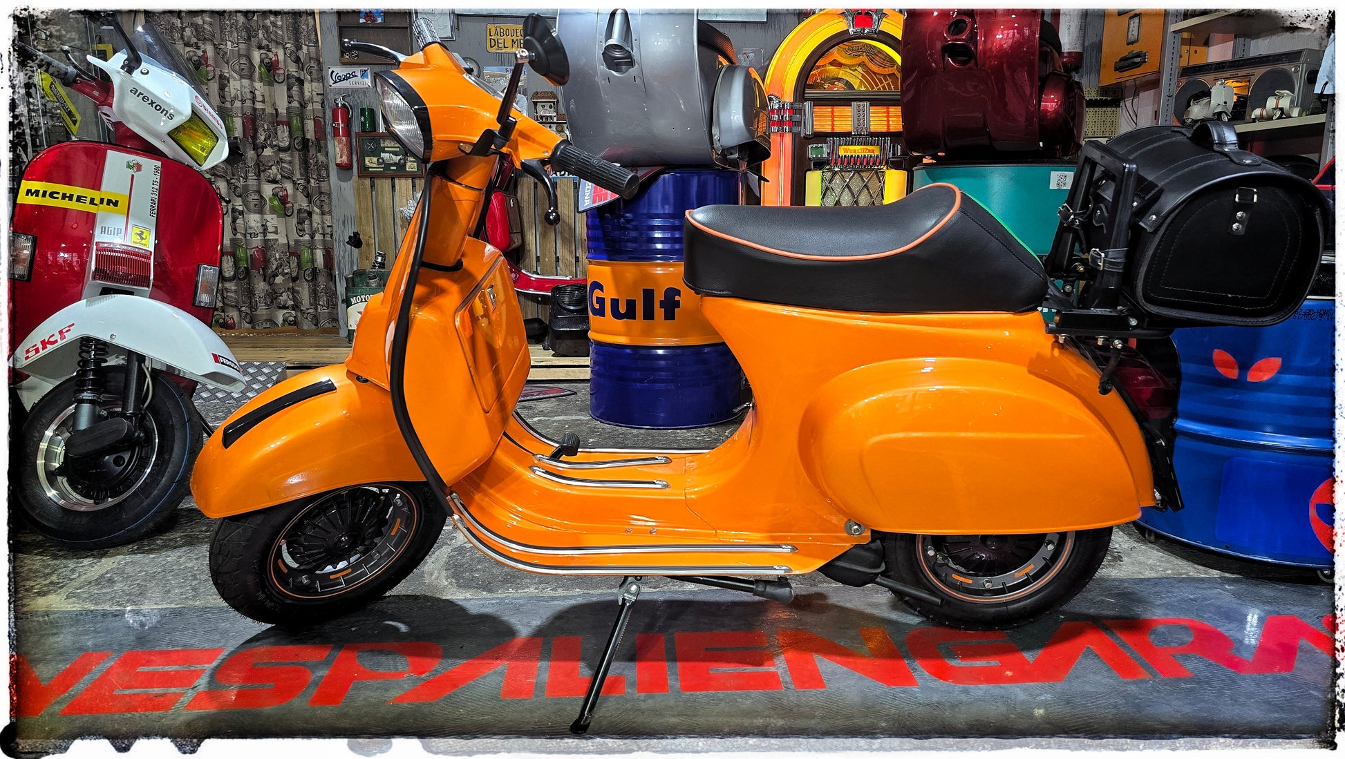 Special Arancione Perlato Vespa 50 Special Personalizzata Vespa