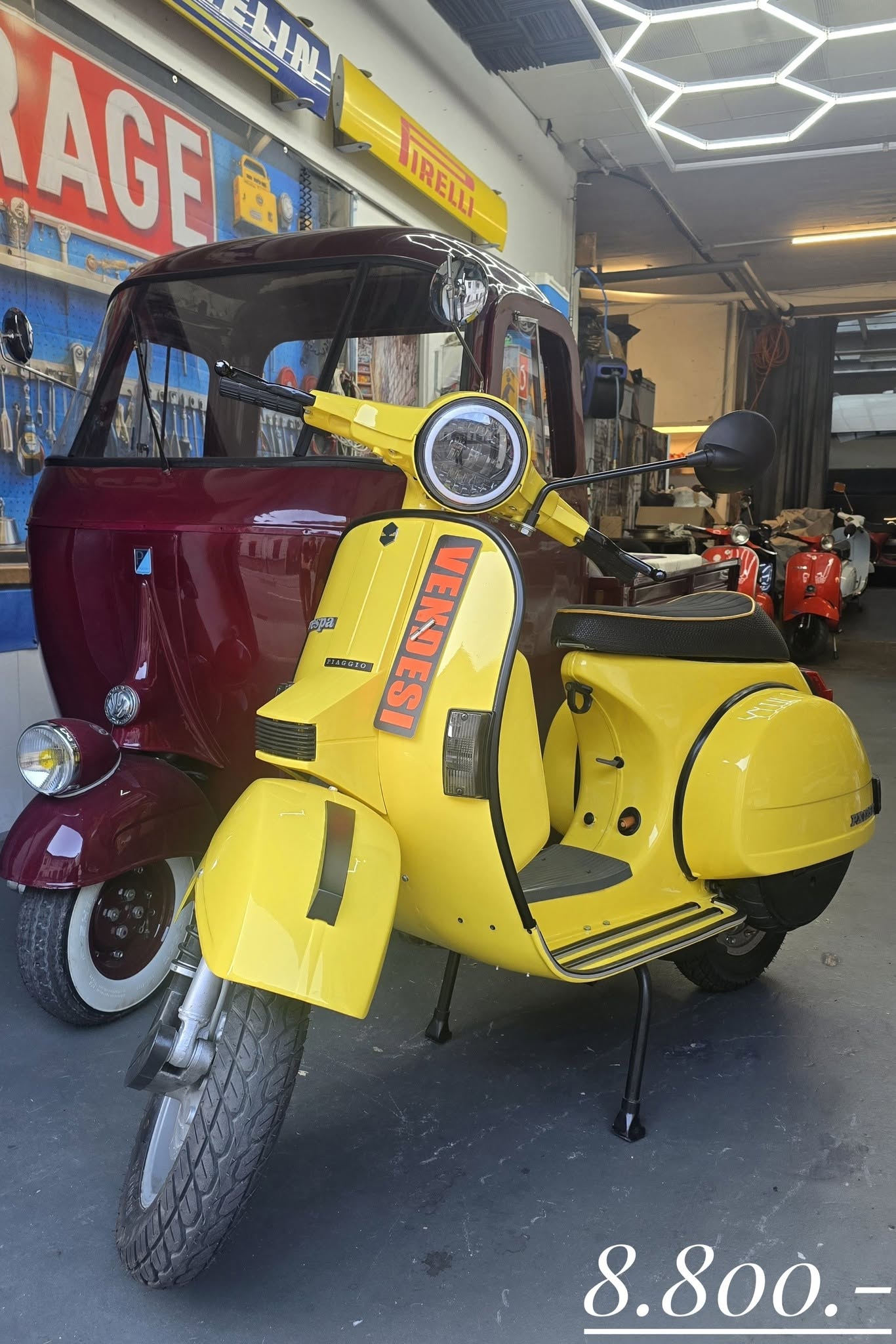 Vespa PX arcobaleno
